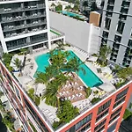3906 Downtown Miami Studio With Pool A Gym And Spa